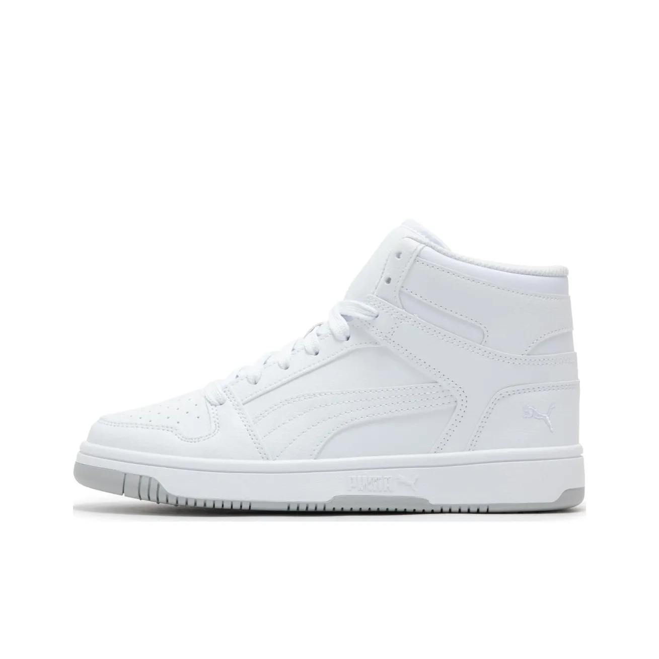 PUMA Rebound Layup Легкий Высокий Топ Скейтборд Кроссовки Унисекс Белый