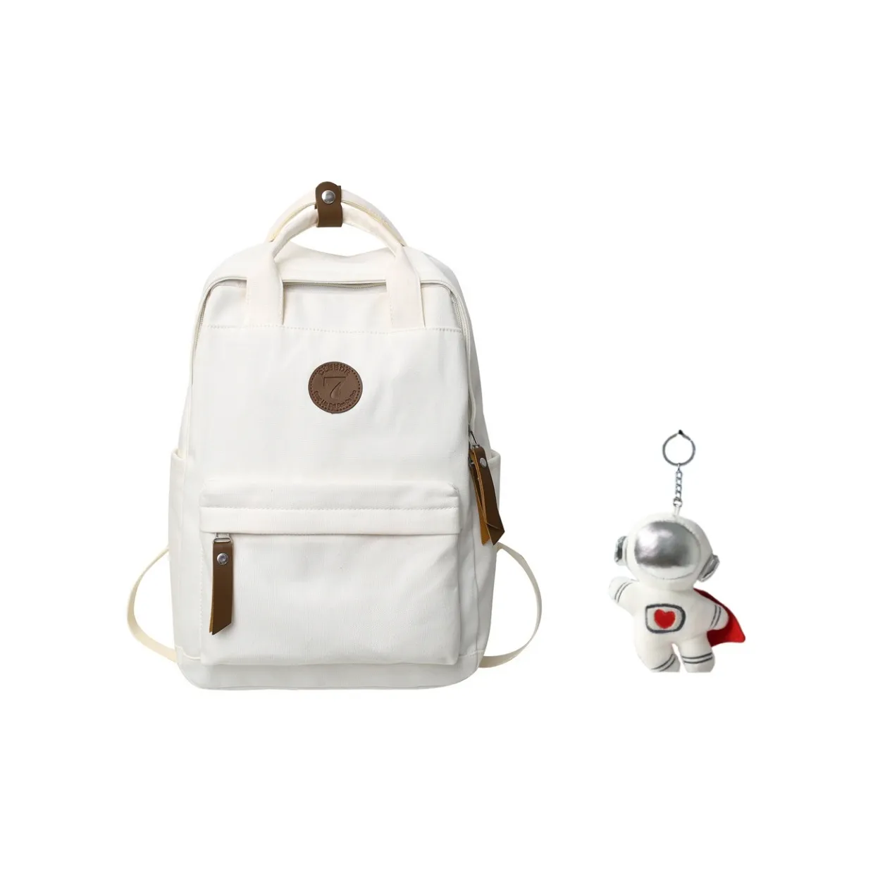 BRABOSTON Холст Рюкзак Стандартный Унисекс Белый Коричневый Зеленый Черный