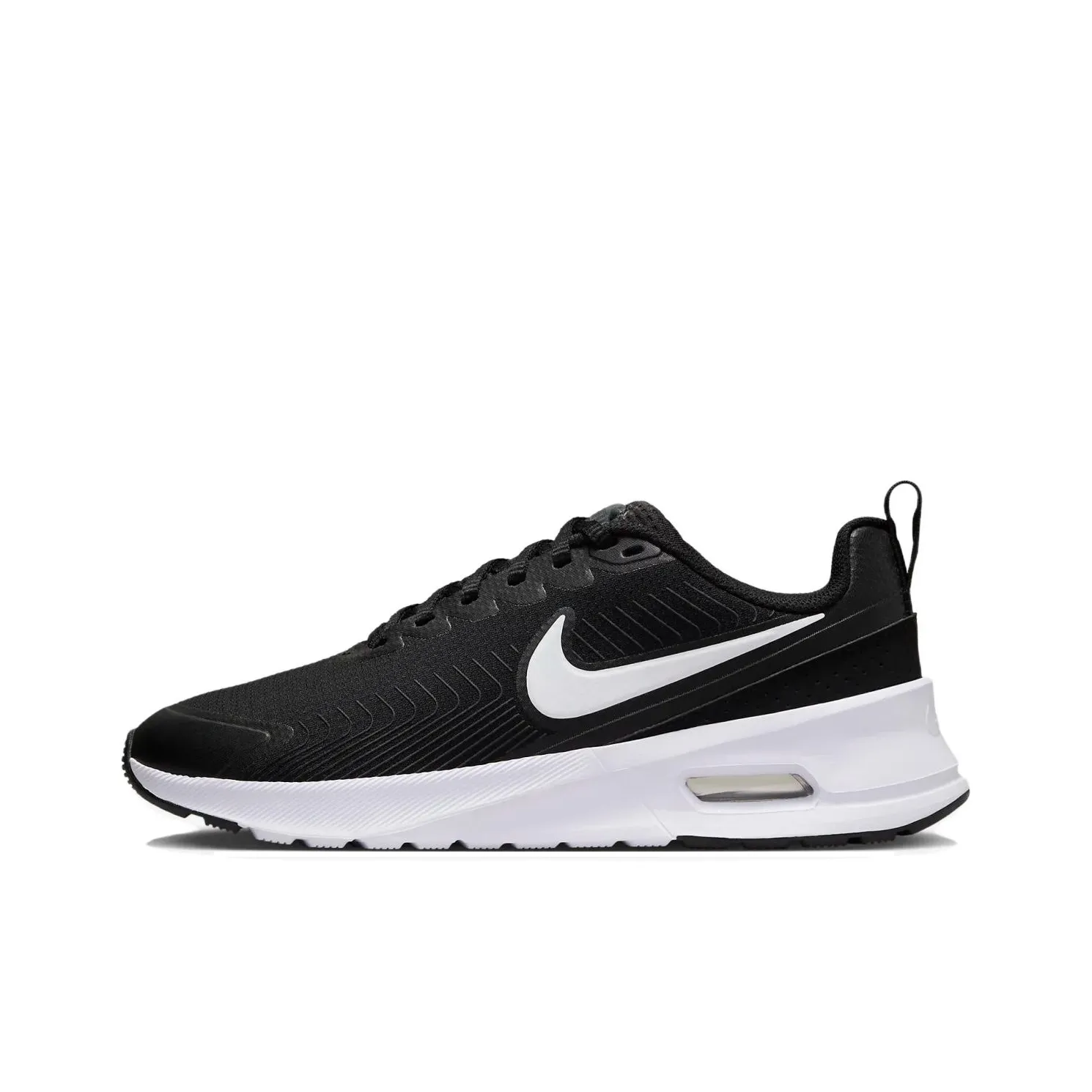 Nike Anti Slip And Wear Resistant Breathable Low Top Casual Shoes Women's Black White