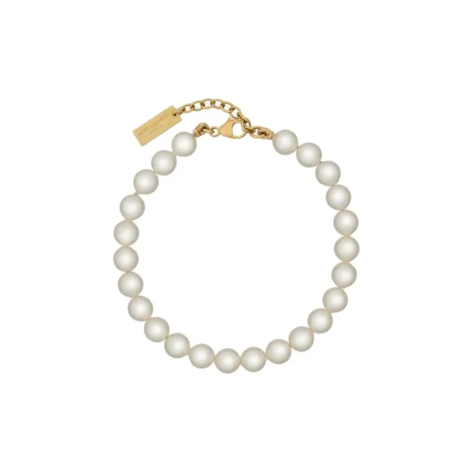SAINT LAURENT Брасс Браслеты Унисекс Белый