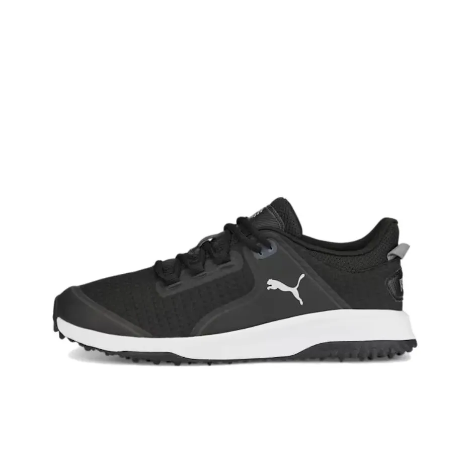 PUMA Slip Resistant, Breathable, Lightweight Low Top Golf Shoes Men's Black