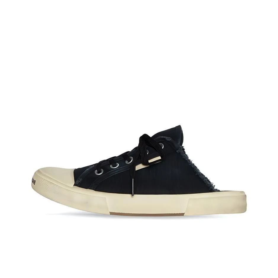 Balenciaga Париж Домашние тапочки Мужской Черный Потертый