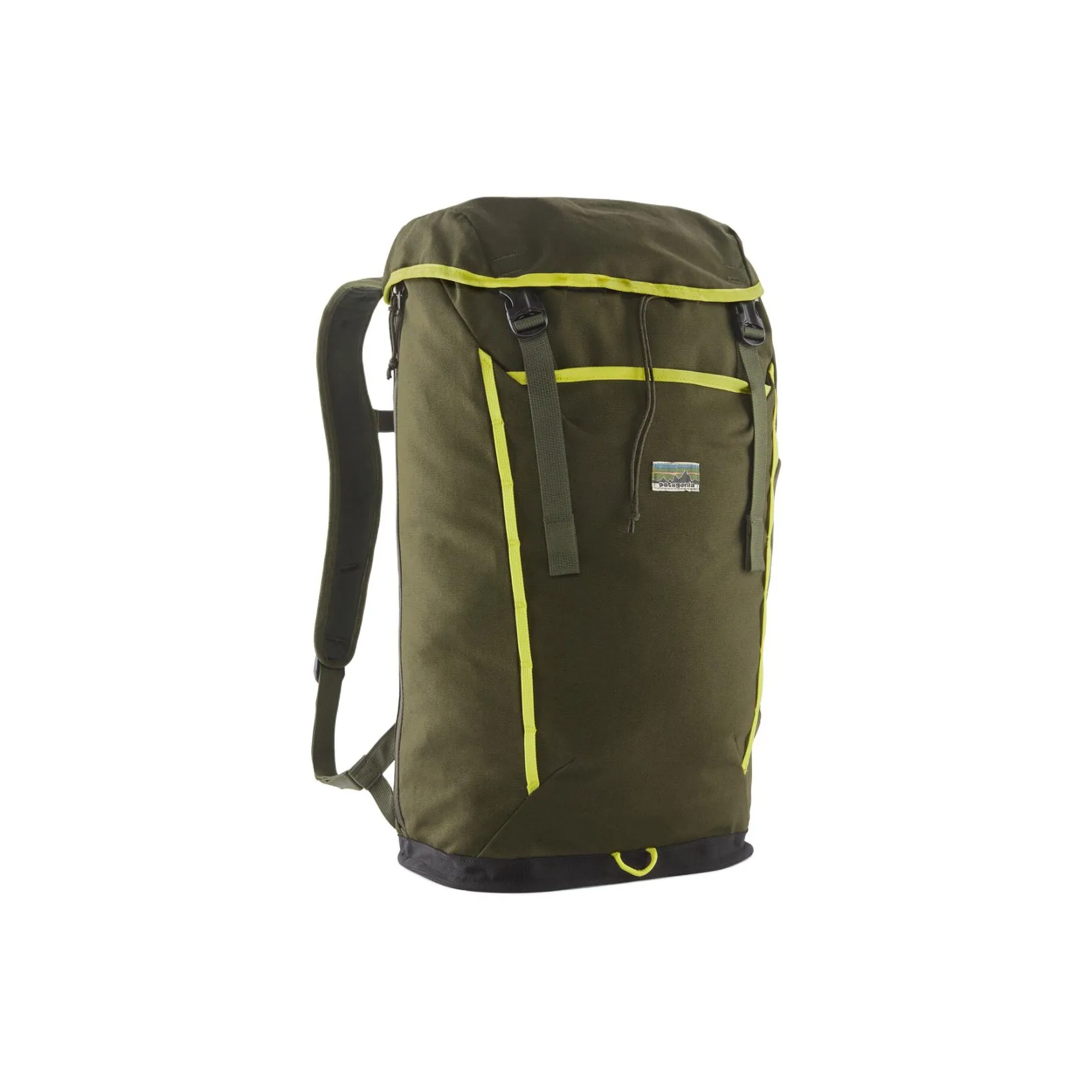 Patagonia 28L Рюкзак для активного отдыха сумка органический хлопок холст сосновый зеленый унисекс