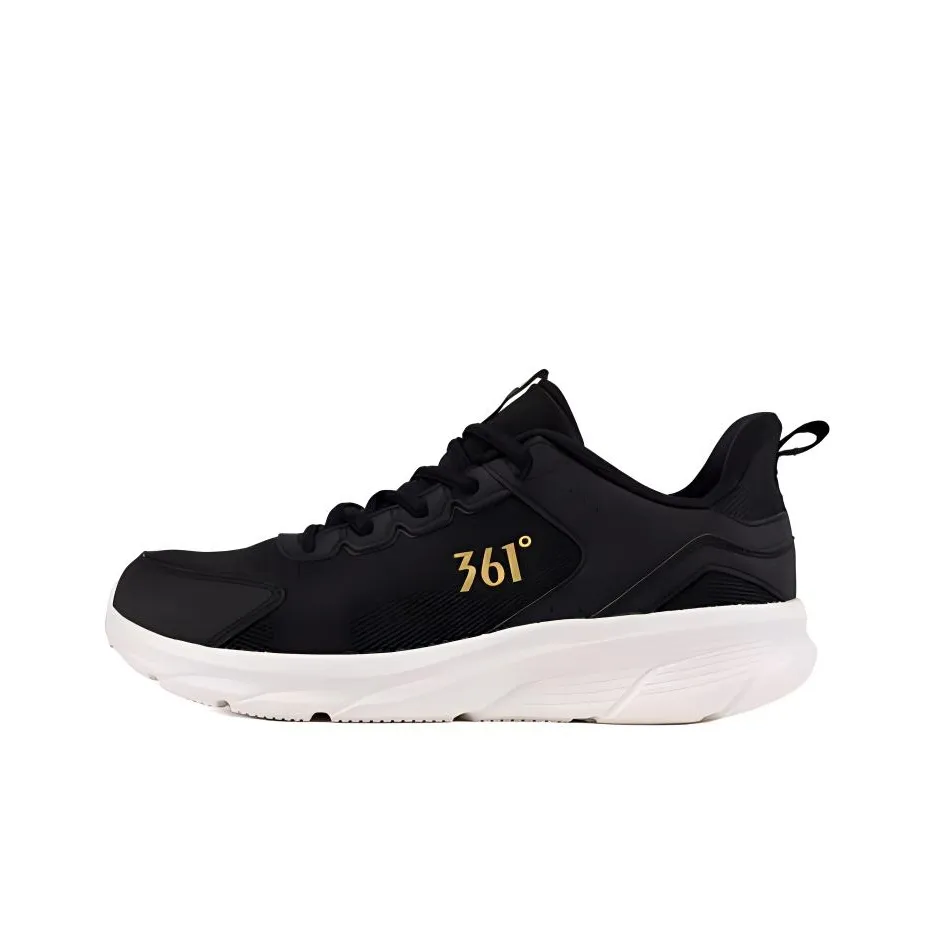 361° Slip Resistant Abrasion Resistant Shock Absorbers Low Top Casual Shoes Men's Black