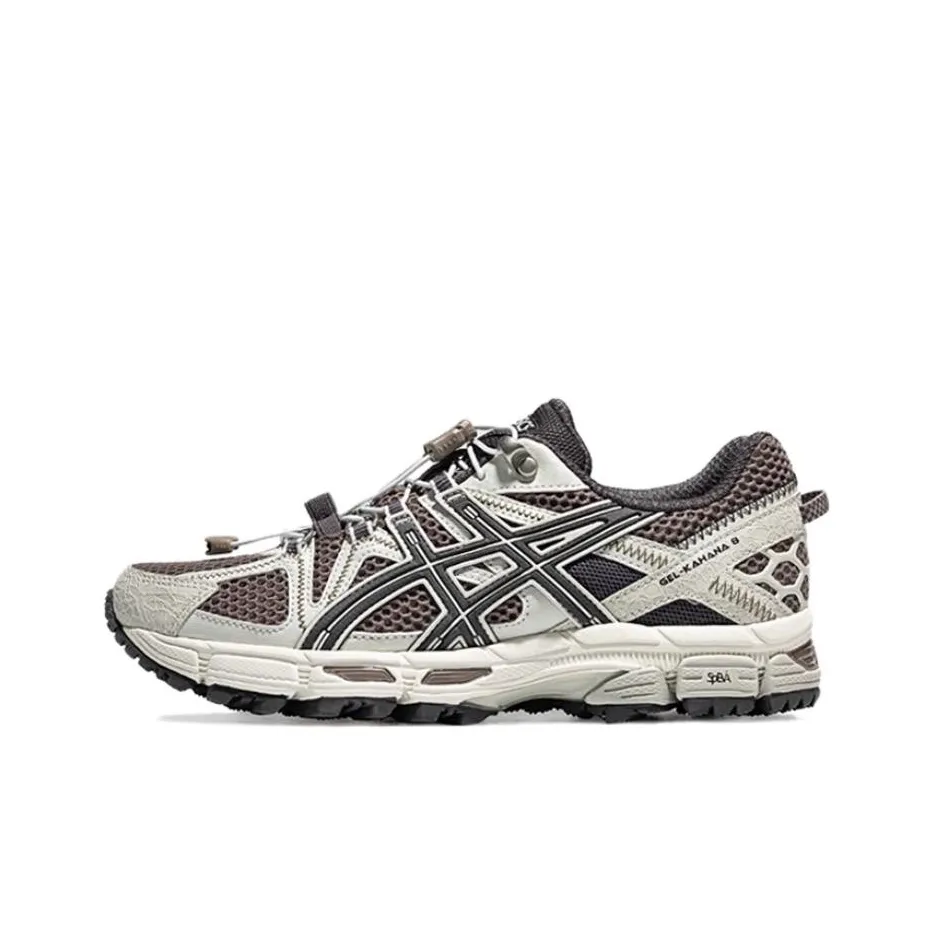 Asics Gel-Kahana 8 FL Anti-Slip Wear-Resistant Low-Top Trail Running Running Shoes Women's Brown Black