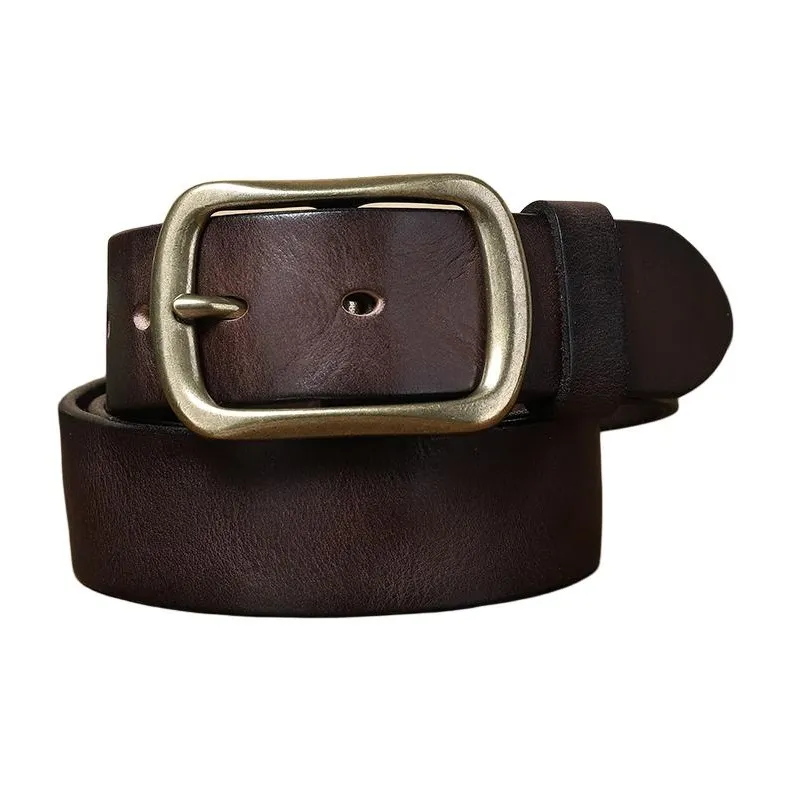 JEANSWEST Ремни из коровьей кожи Мужской 3,8 см