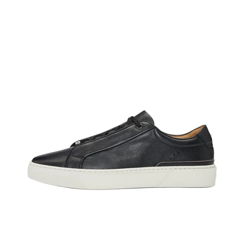 HUGO BOSS Gary Low Top Skateboard Shoes Men's Black