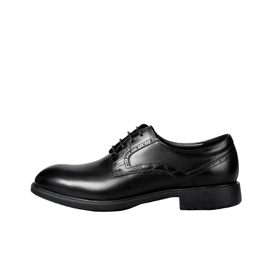 GOLDLION Dress Shoes Men's Black
