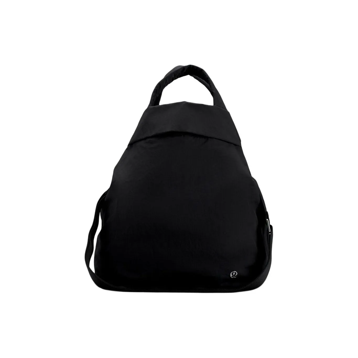Lululemon Polyester With Nylon Handbag, Shoulder Bag, Crossbody Bag Regular Women's Black