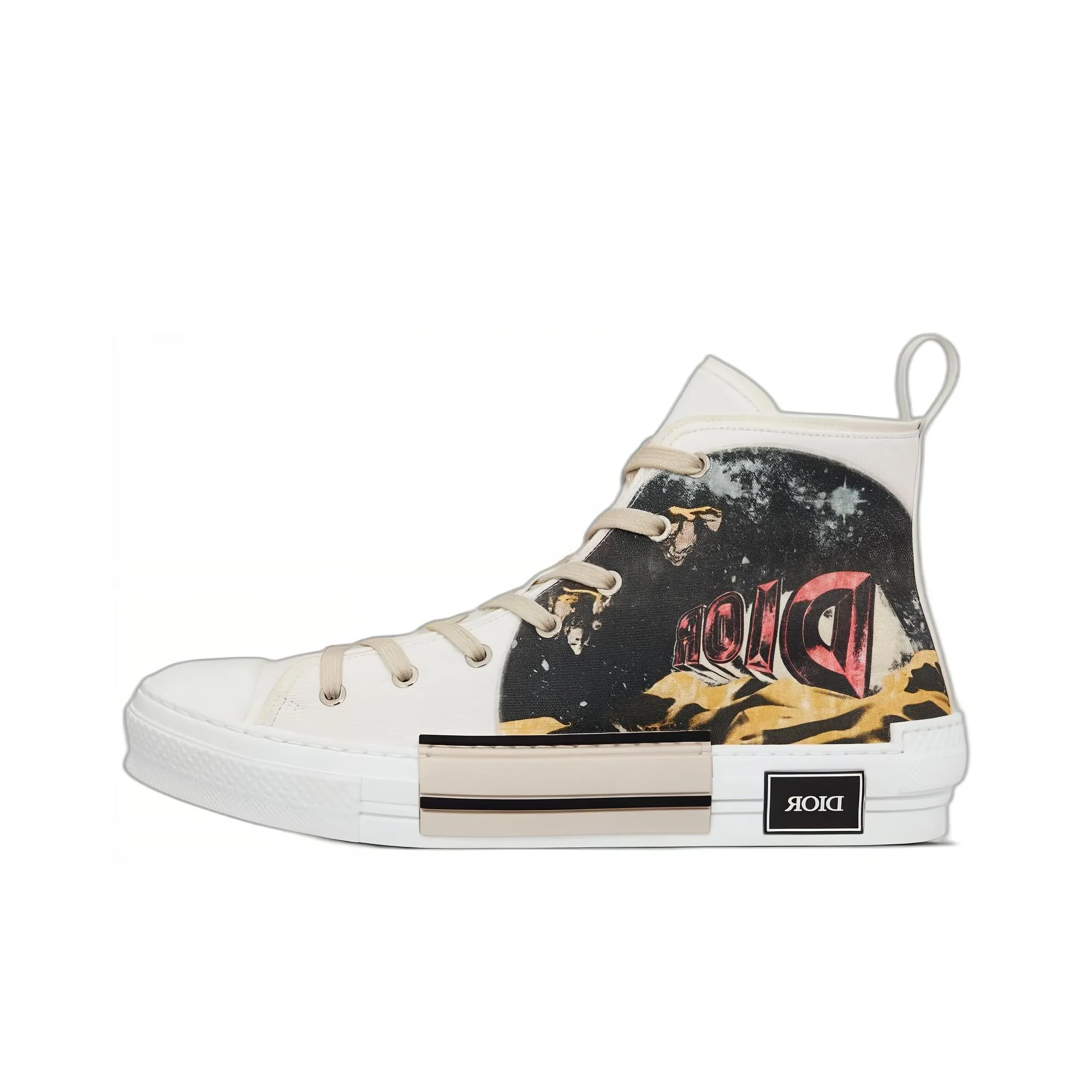 DIOR B23 High Top AsteroDIOR White