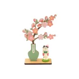 피치 블라썸 Abundance + 플라워 사진 촬영 고양이