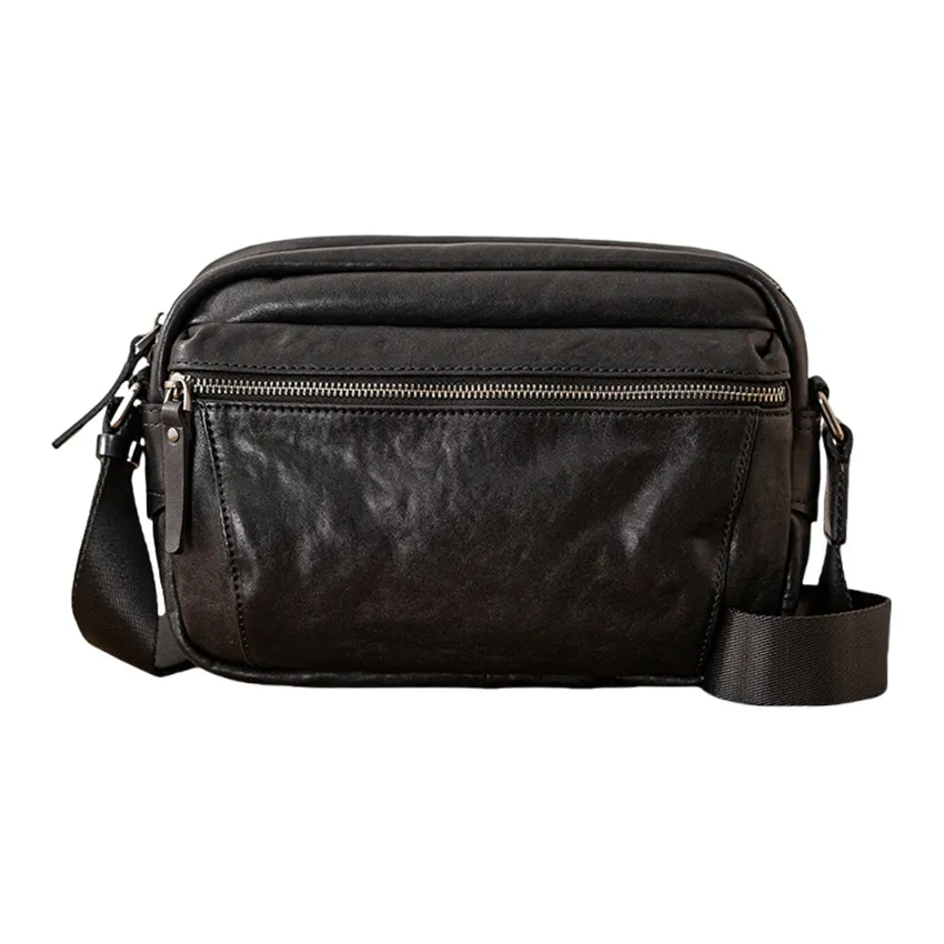 HOUBU Натуральная кожа Первый слой Растительное дубление Коровья кожа Горизонтальная Маленькая сумка Сумка через плечо