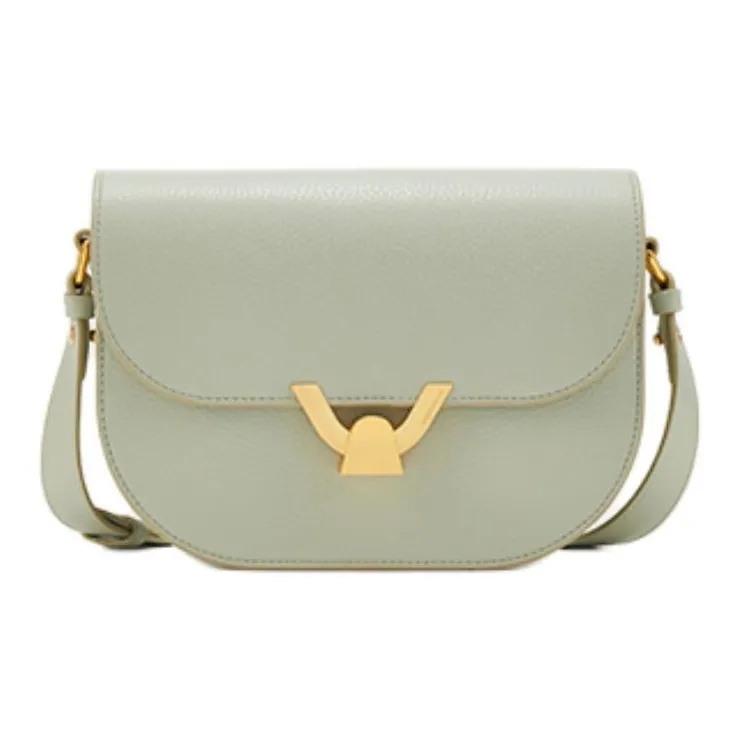 COCCINELLE Cow Leather Crossbody Bag Shoulder Bag Women's Celadon Green