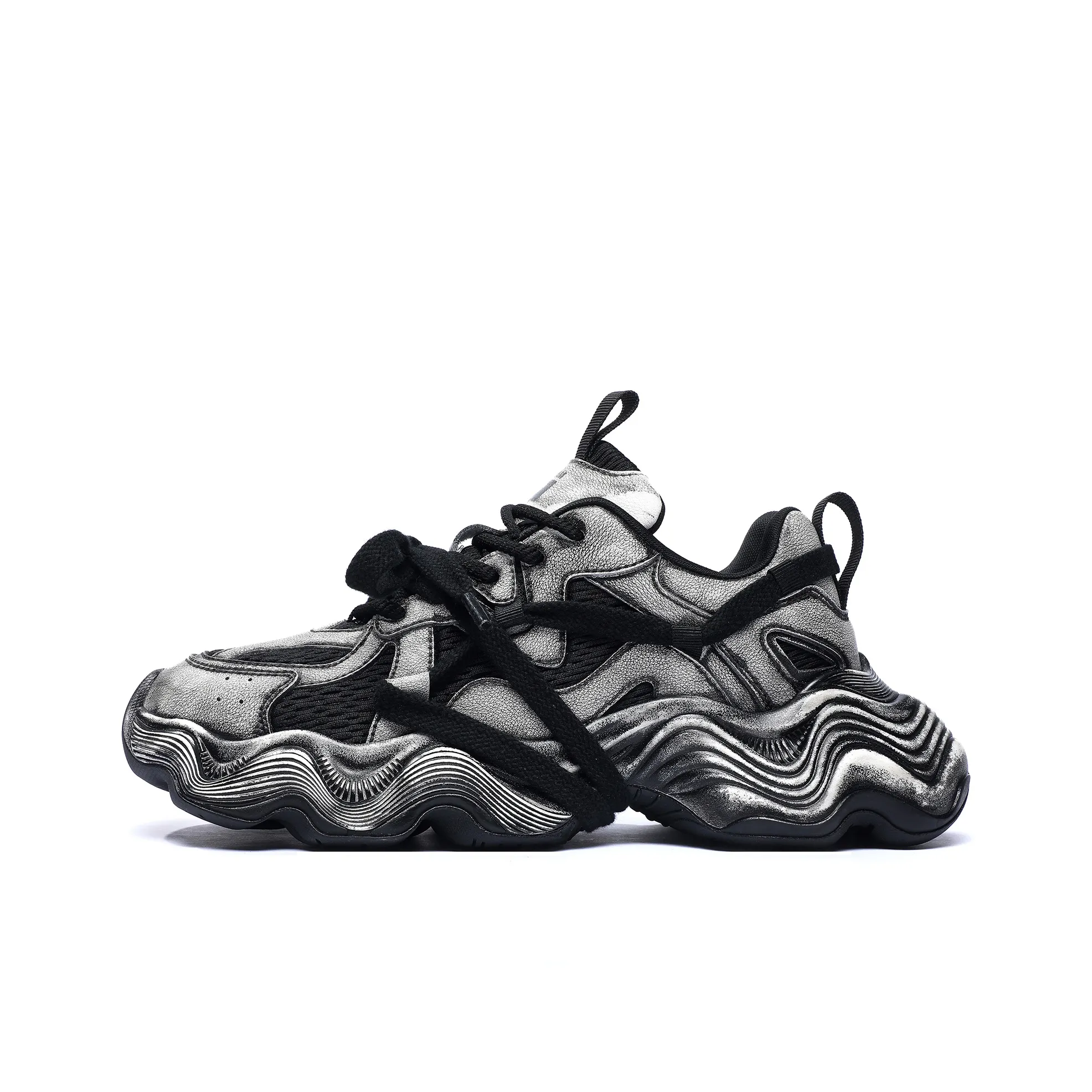 FACKRAM Низкий топ толстая подошва кроссовки мужские