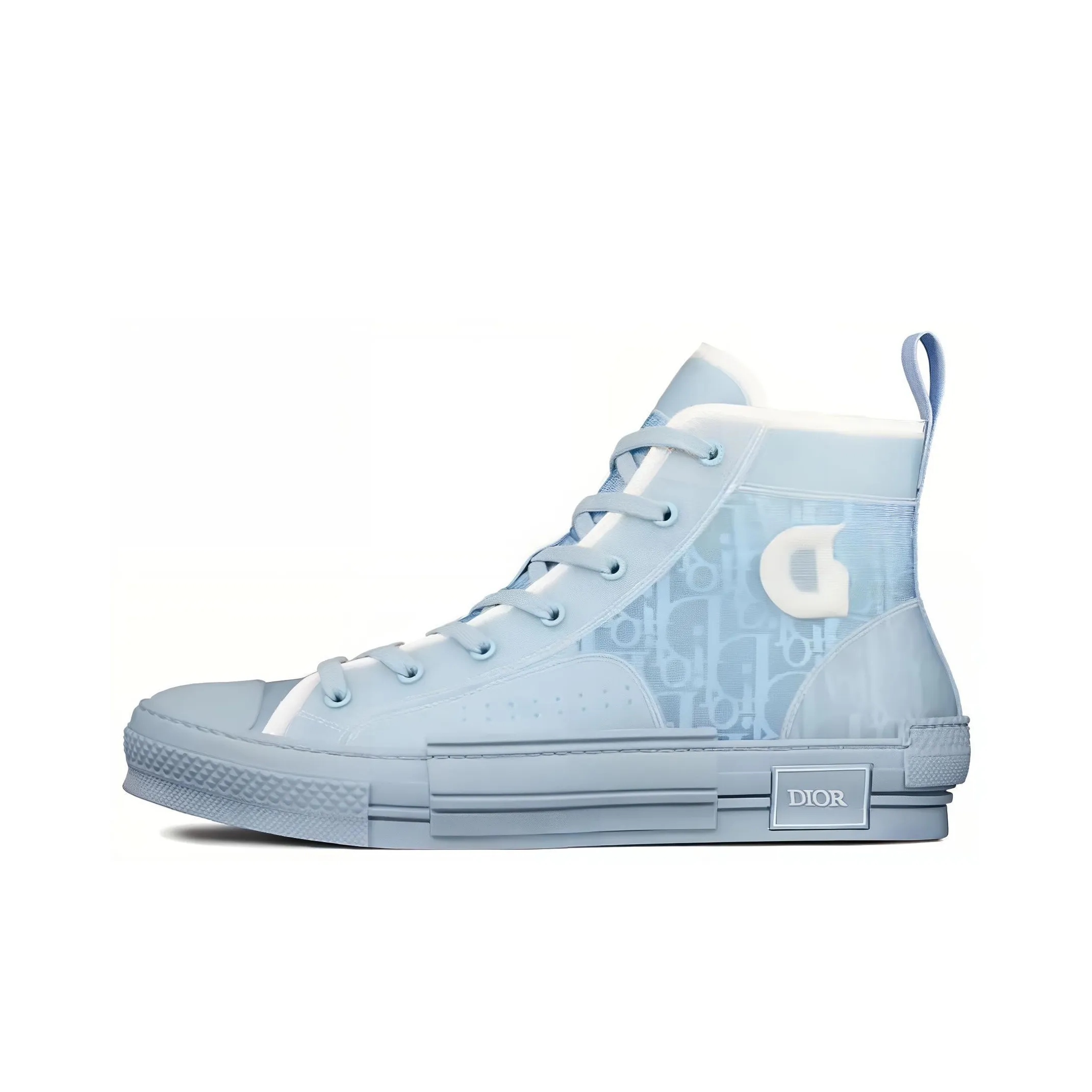 DIOR B23 High Top Daniel Arsham Light Blue
