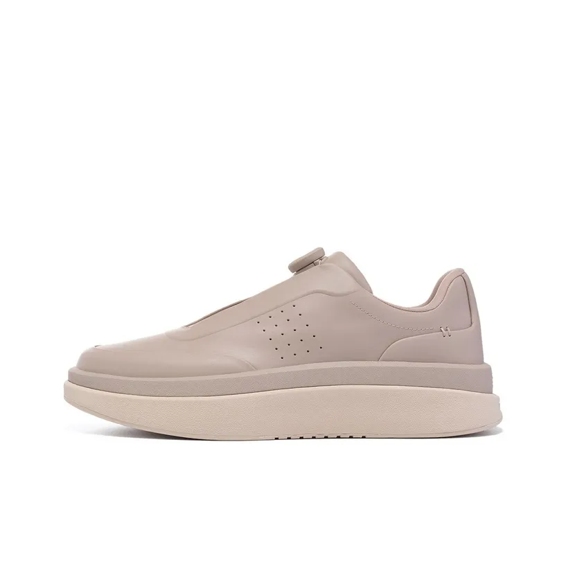 LI NING 1990 Commuter Series Anti Slip Wear Resistant Low Top Skateboard Shoes Men's Cashmere Gray