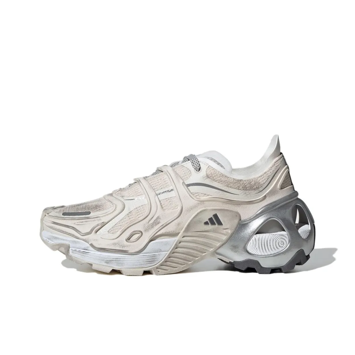 Adidas Wonder Runner Pro Low Топ Повседневный Спринт Городской Коммутирование Беговые кроссовки Унисекс Белый Серый