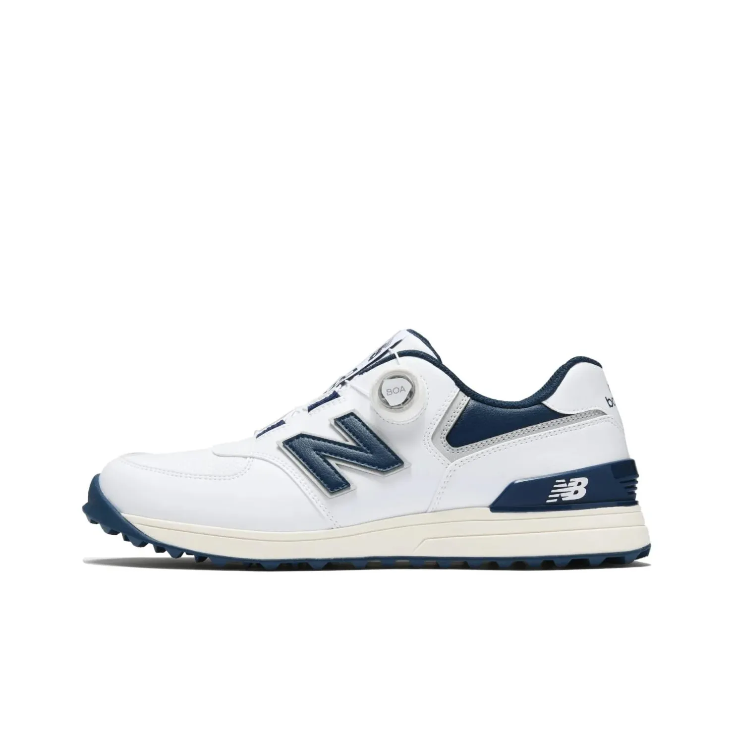 New Balance NB 574 Low Топ Обувь для гольфа Унисекс Белый