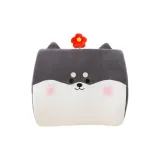 시바견 블랙 라이스 허리둘레 베개 - 40*35cm