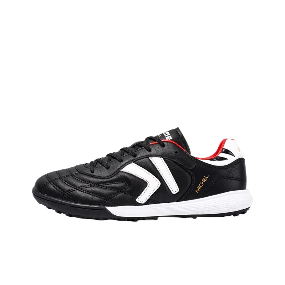 KELME TF Шипы Искусственный Шипы Slip-Resistant Abrasion-Resistant Футбольные бутсы Мужской Черный Белый