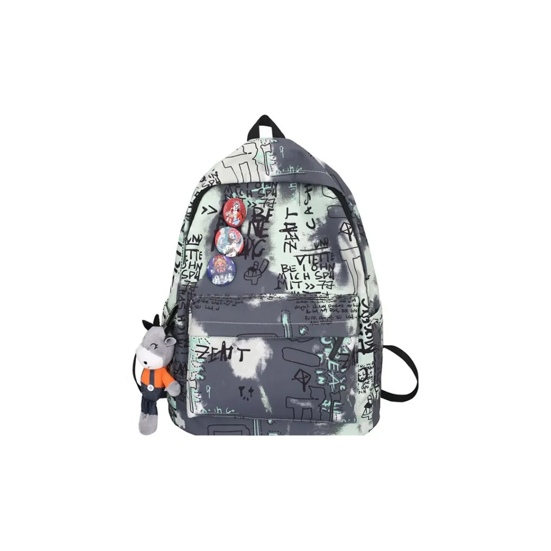 ResNonverba Nylon Backpack Unisex Multicolor