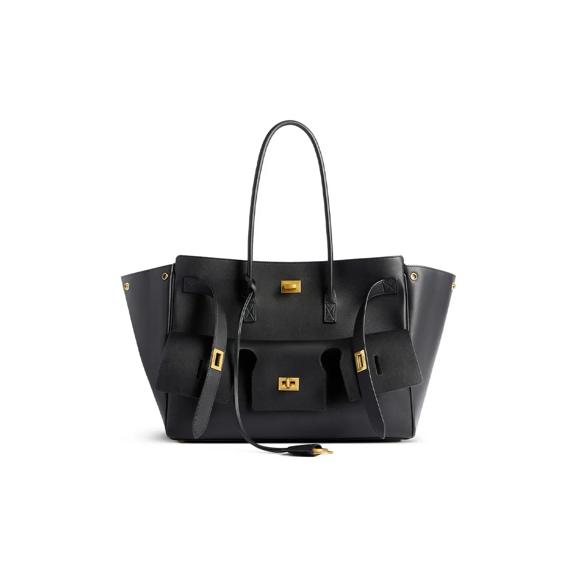 Balenciaga Bel Air Medium Carry All Bag Black