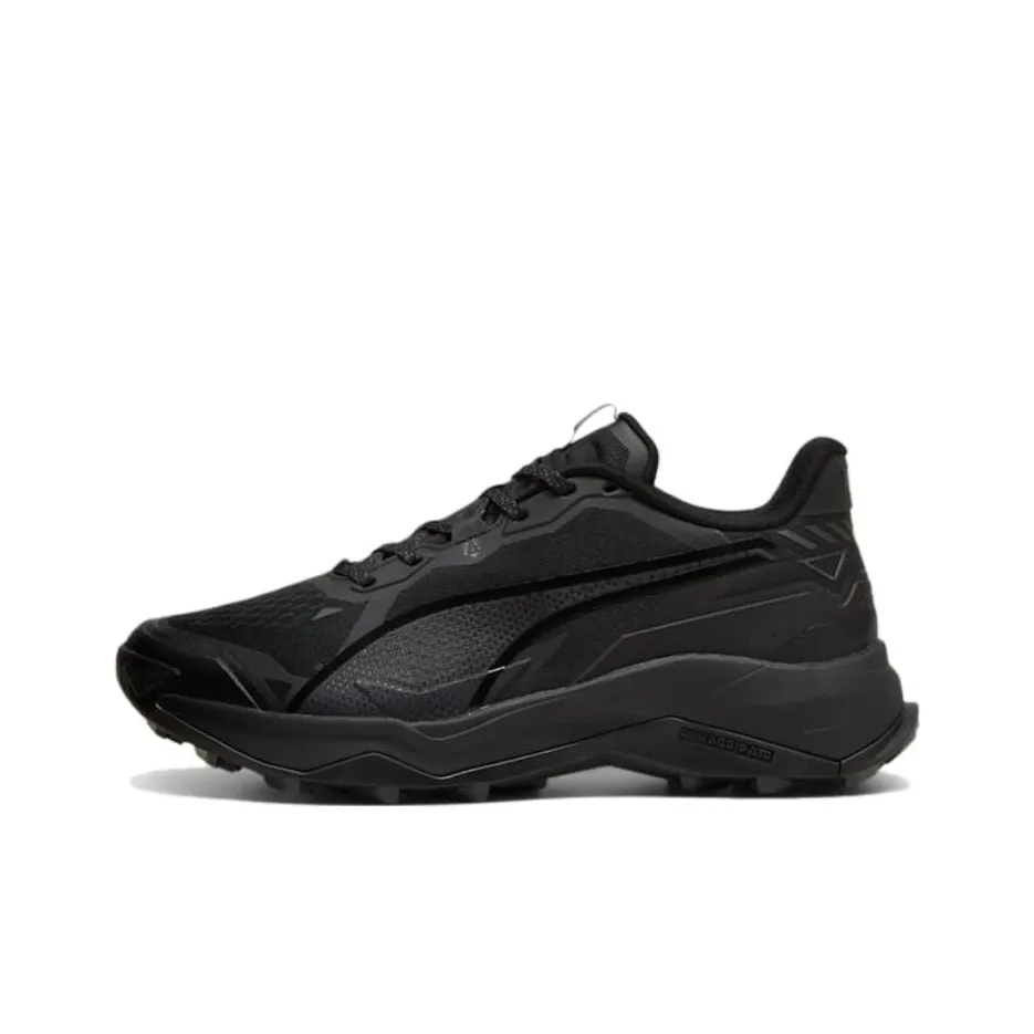 PUMA Explore Nitro Low Top Hiking Shoes Men's Black
