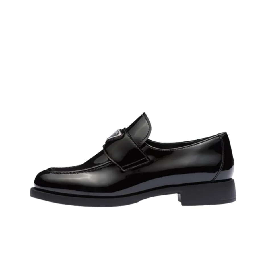 PRADA Patent Leather Loafers 'Black' Women's