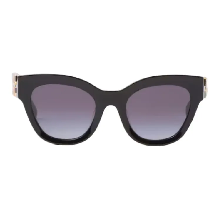 MIU MIU Acetate Cat Eye Sunglasses Women's Black