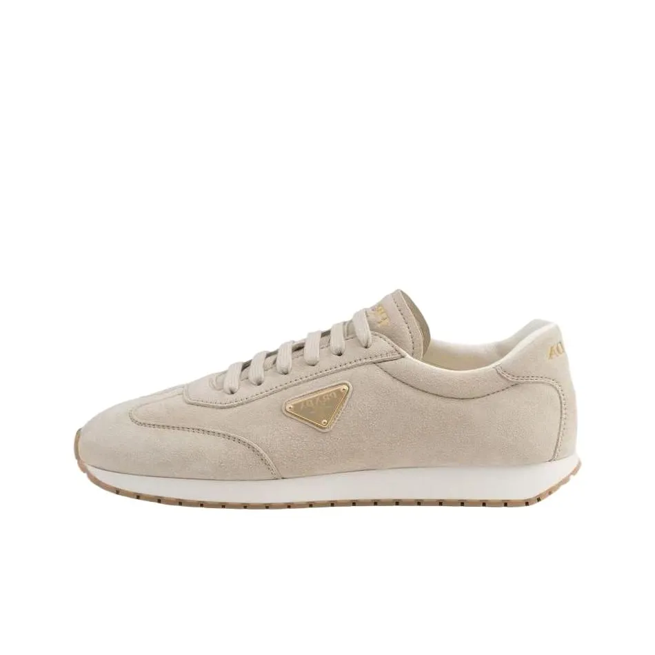 PRADA Low Top Casual Shoes Men's Khaki