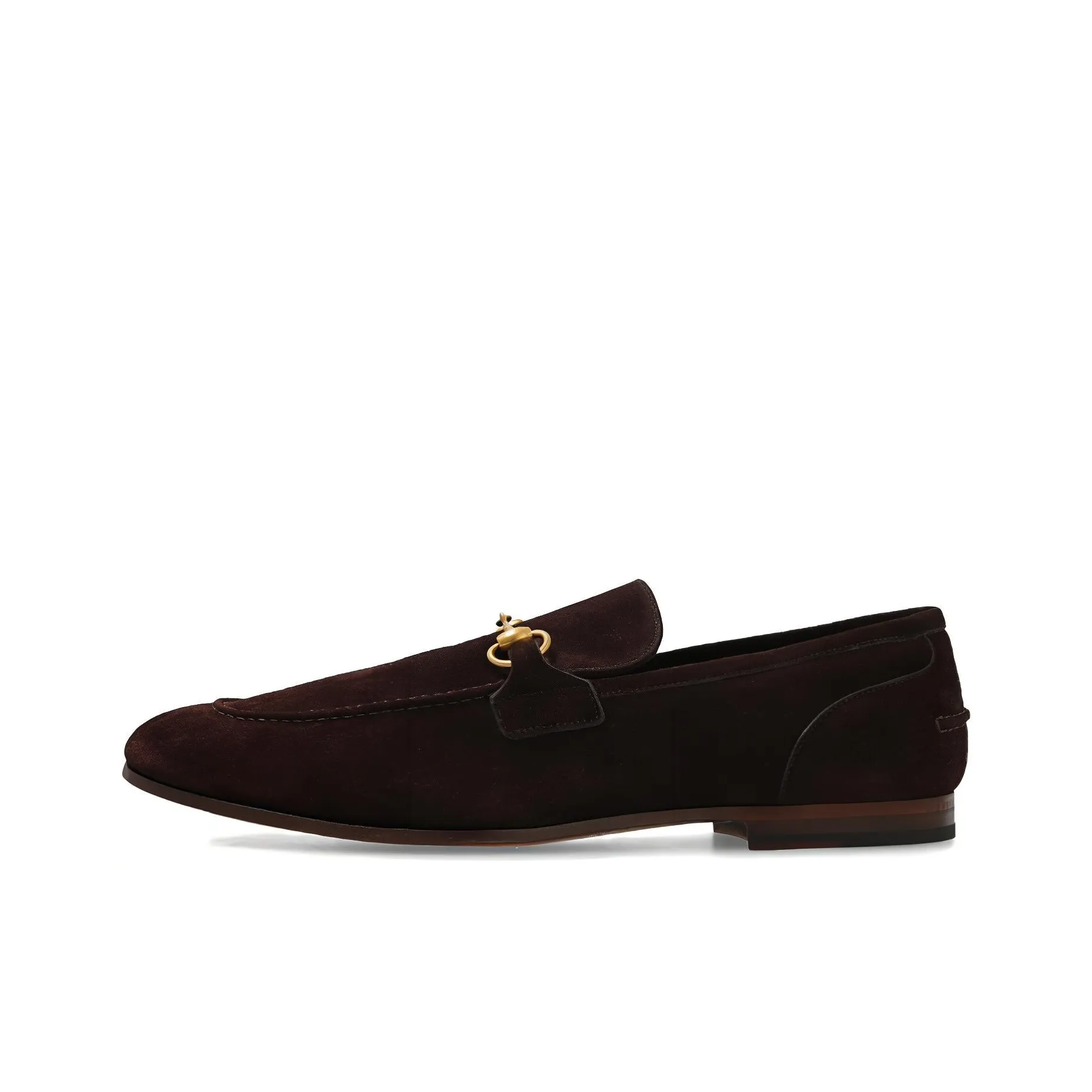 GUCCI Jordaan Suede Loafers