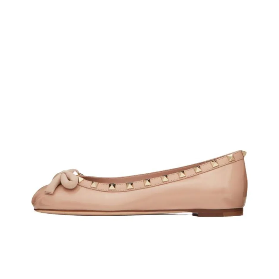 Valentino Garavani Rockstud Slip-On Ballerina Shoes Women's