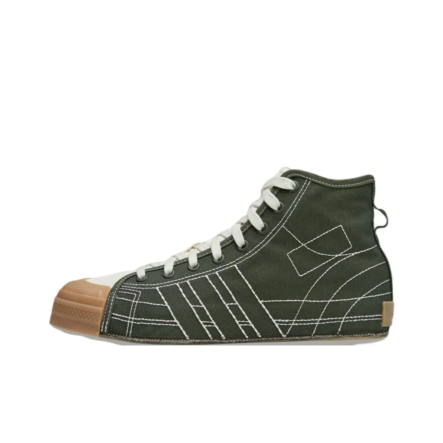 Y 3 Nizza Adidas High 'Night Cargo Contrast Stitch'