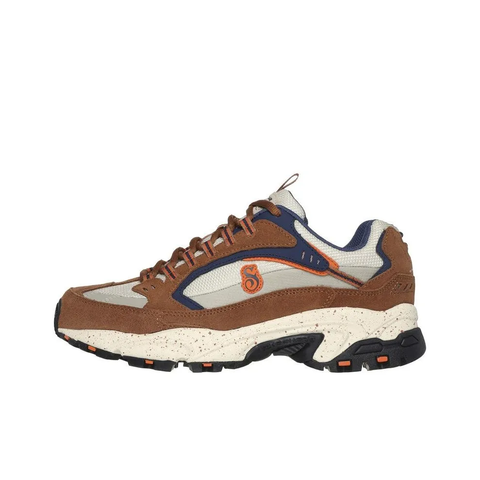 Skechers SNOOP Anti Slip Wear Resistant Low Top Casual Shoes Men's Tan