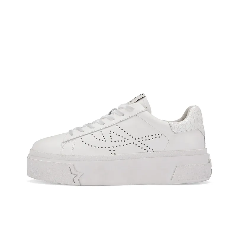 ASH Santana Perforated-logo Leather Sneakers