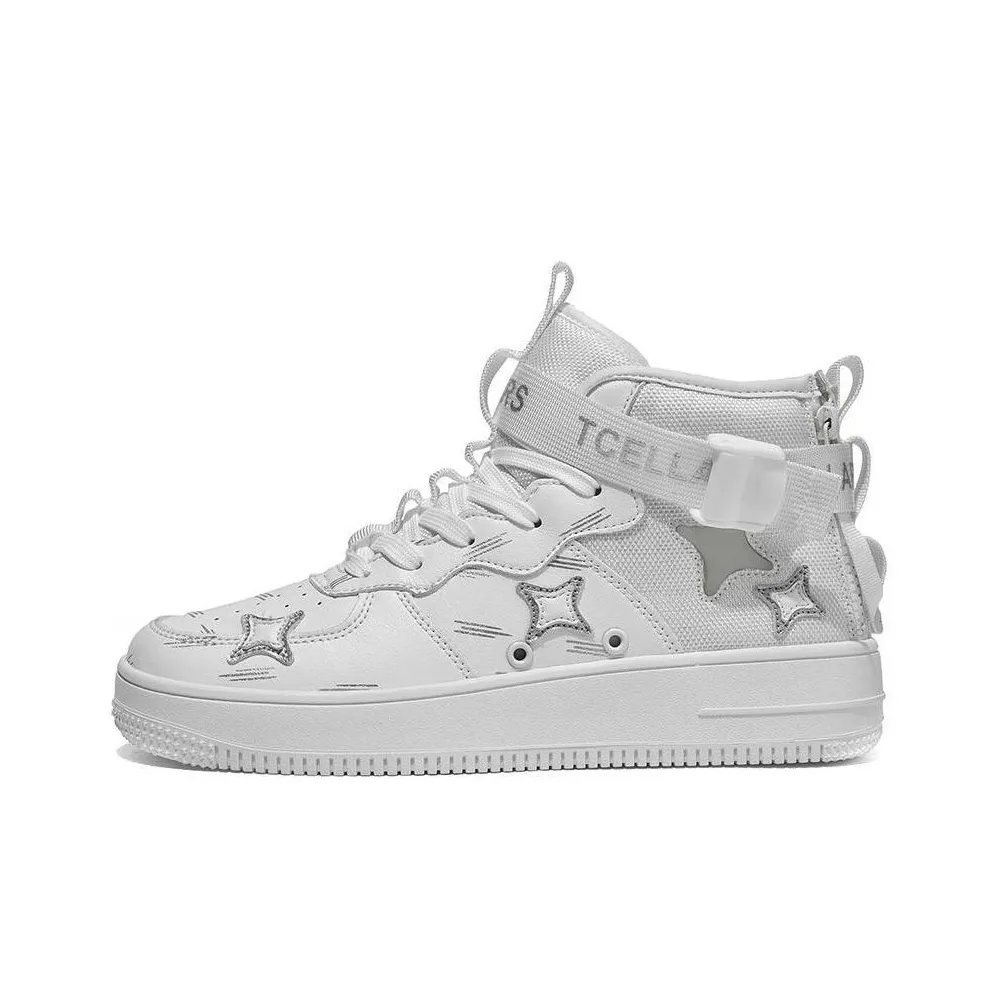 TCELLARS Амортизация устойчивость к истиранию баланс легкий поддержка увеличение высоты верх кроссовки для скейтбординга