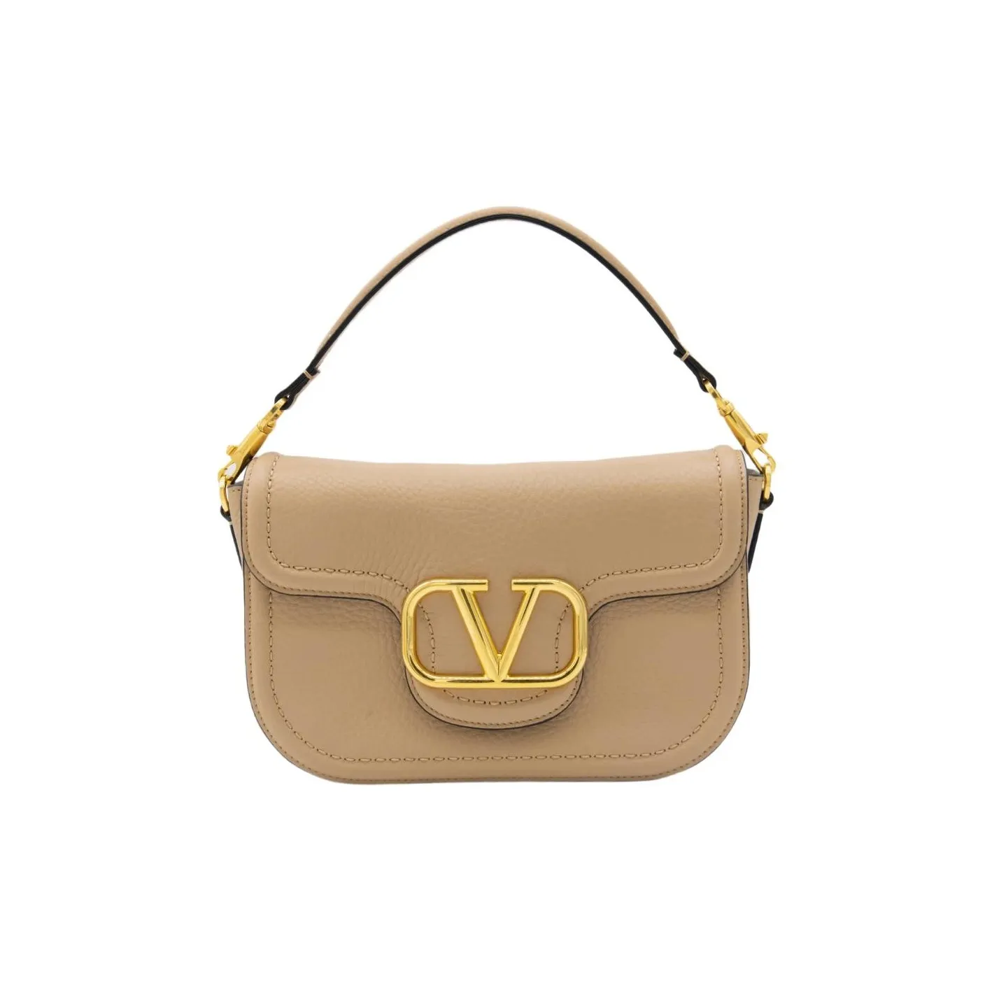 Valentino Alltime Foldover Top Crossbody Bag
