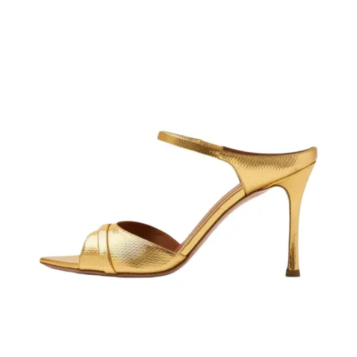 Malone Souliers Una Слипоны Золотой Женские
