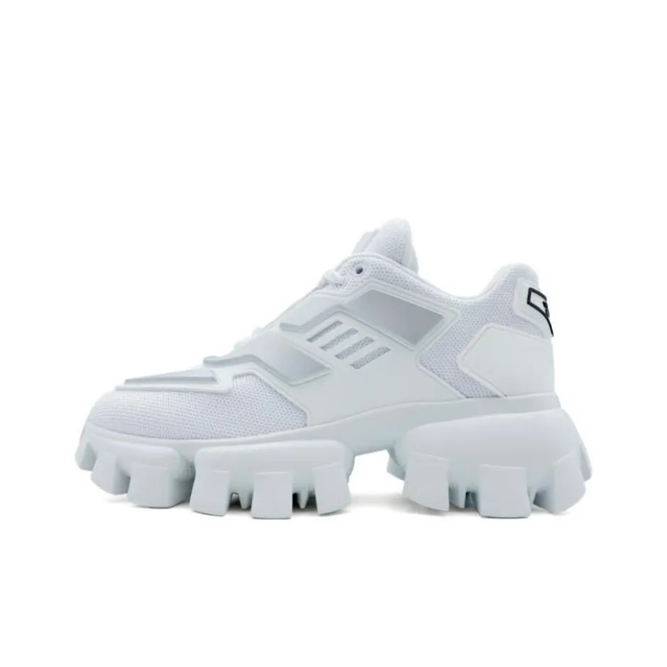 PRADA Cloudbust Thunder Low Top Chunky Sneakers Women's White