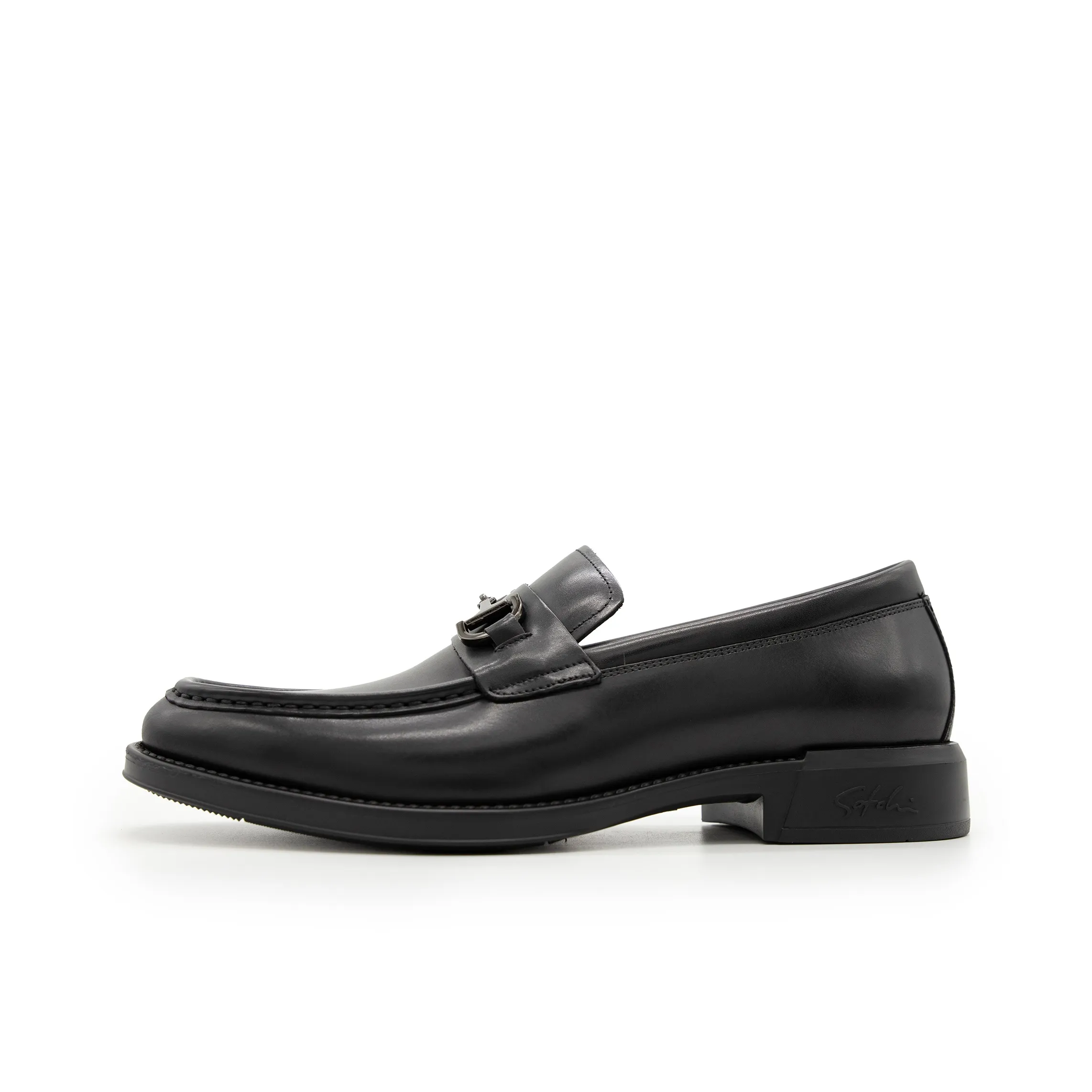 Satchi Business Formal Leather Shoes Men's Black