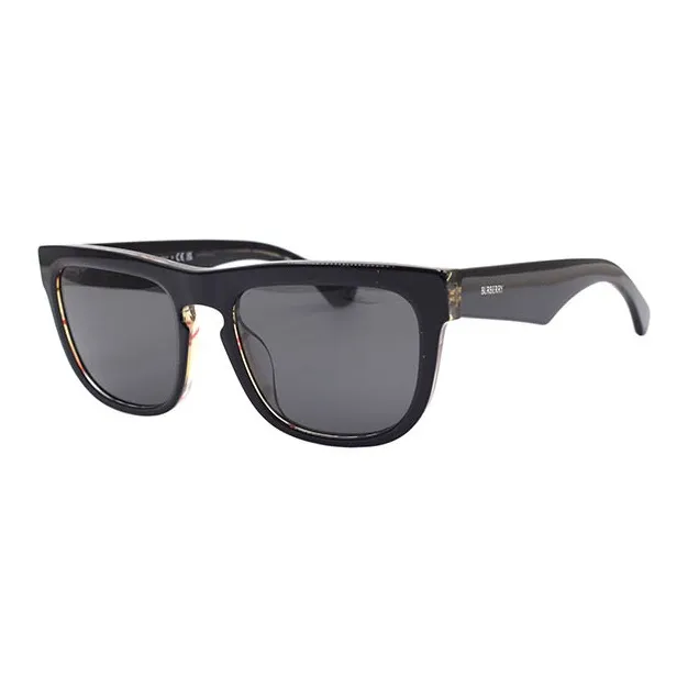 Burberry Квадратные Солнцезащитные Очки Мужские Черные