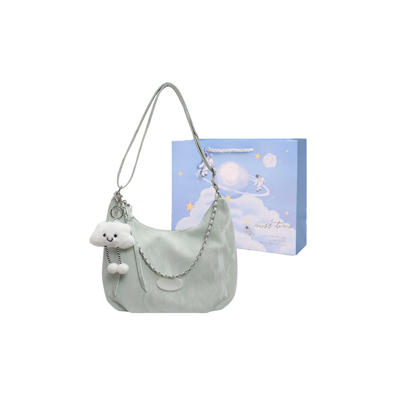 Duoluplo Doron Paul PU Shoulder Bag Regular Women's Multicolor