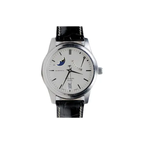 Glashütte Original Автоматический Механический Movement Мужские SENATOR Часы 39 мм Серебряные