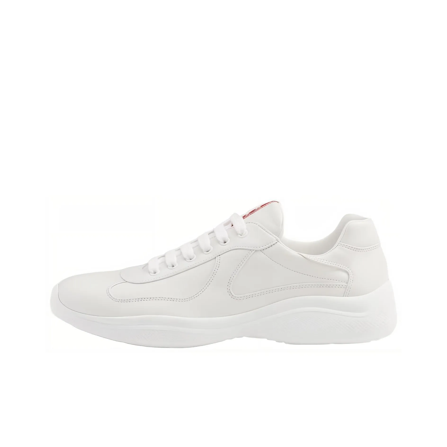 PRADA America's Cup Low Top Casual Shoes Men's White