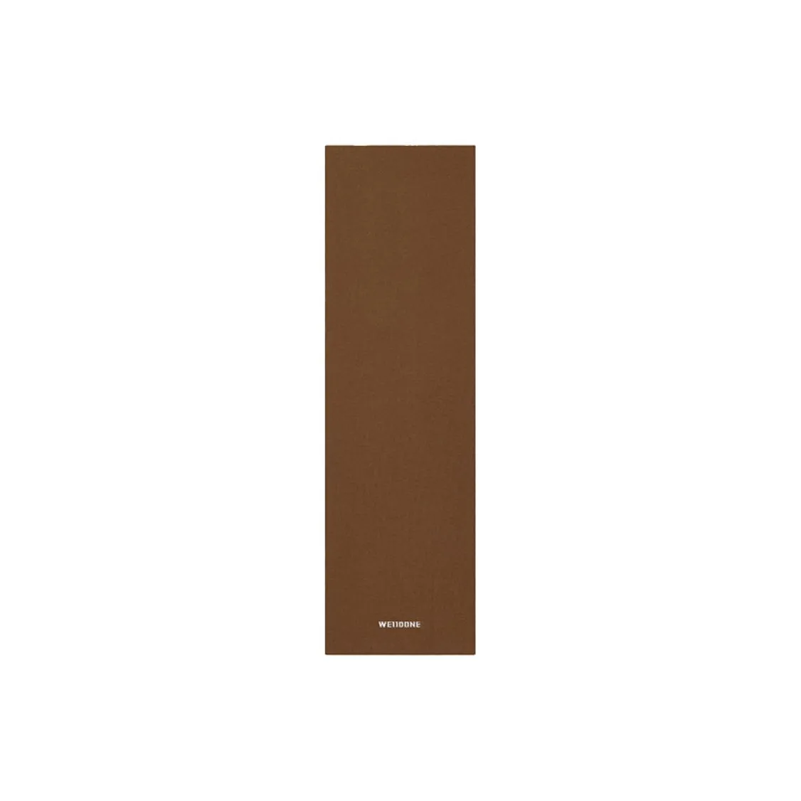 WE11DONE Sheep Wool Knit Scarves Unisex Brown