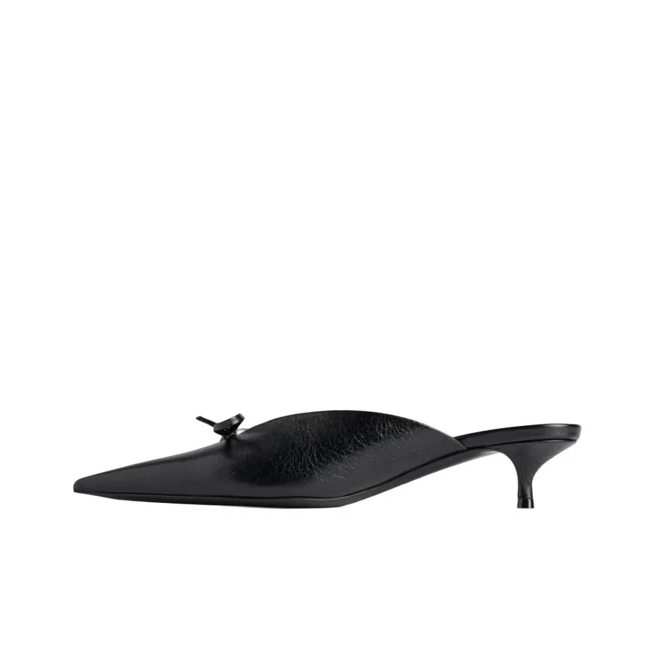 Balenciaga Knife Bow Detailed Mules Women's