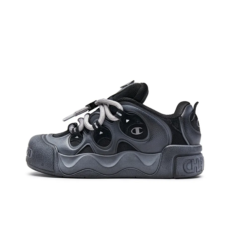 Champion Low-Top Skateboard Shoes Men's Black