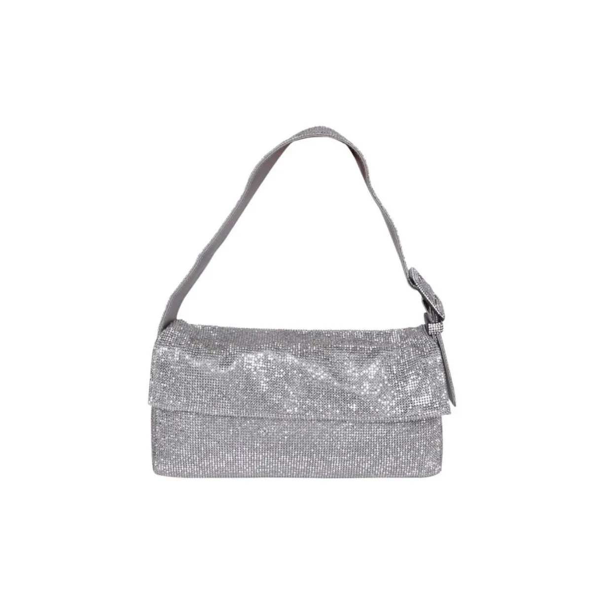 BENEDETTA BRUZZICHES Aluminum Mesh One Shoulder Handbag Women's Silver