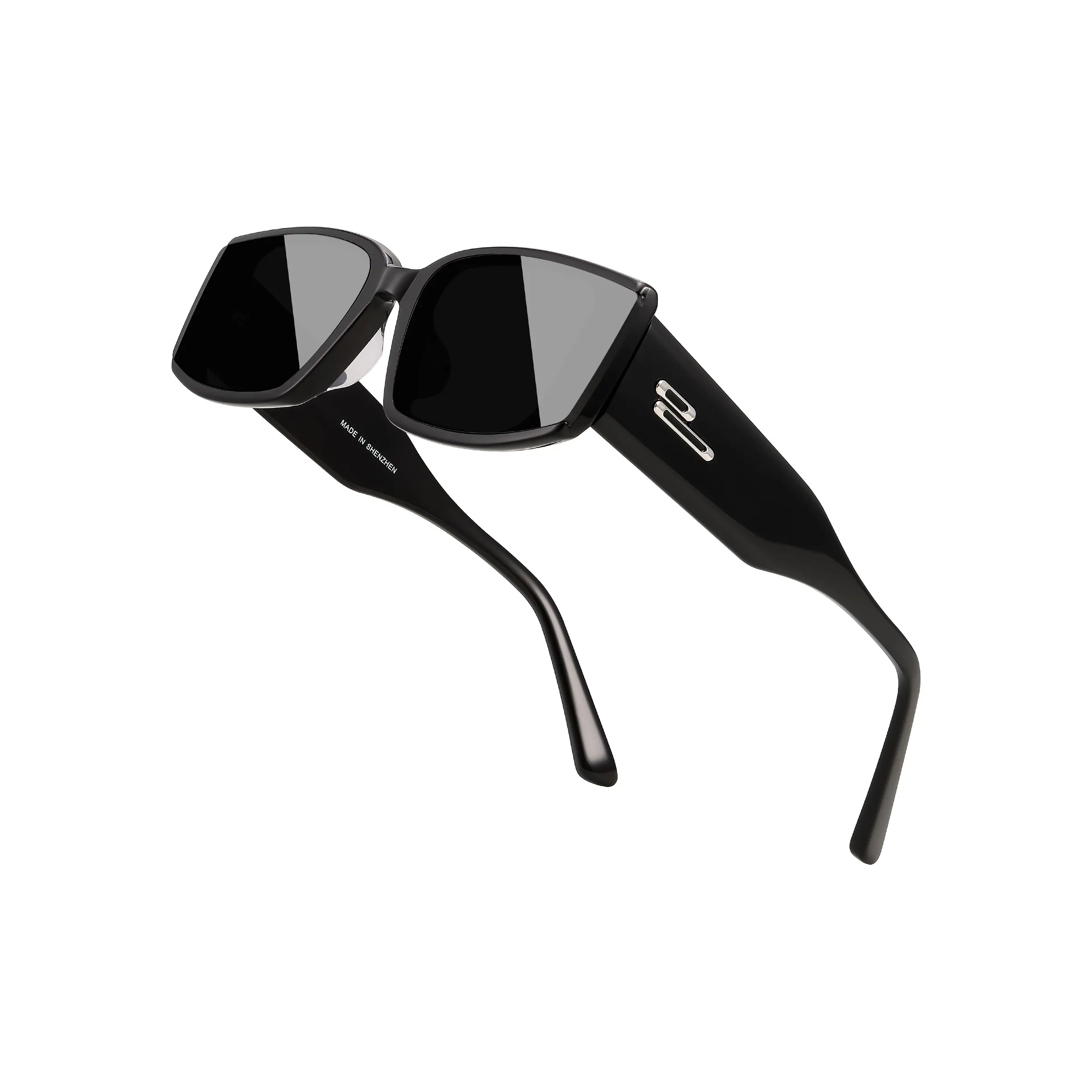 SUYAN Plate Frame Square Sunglasses Unisex