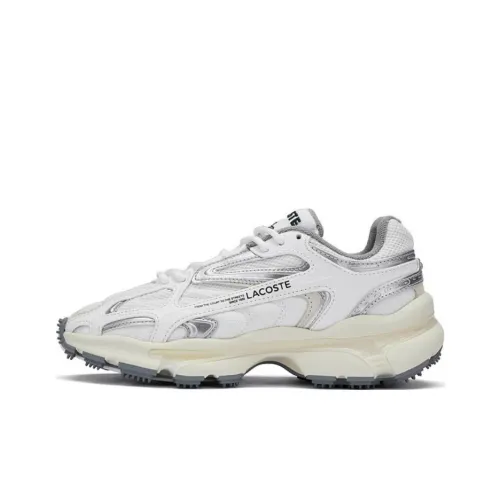 LACOSTE Повседневная обувь Low Top Белый / Серый Женская